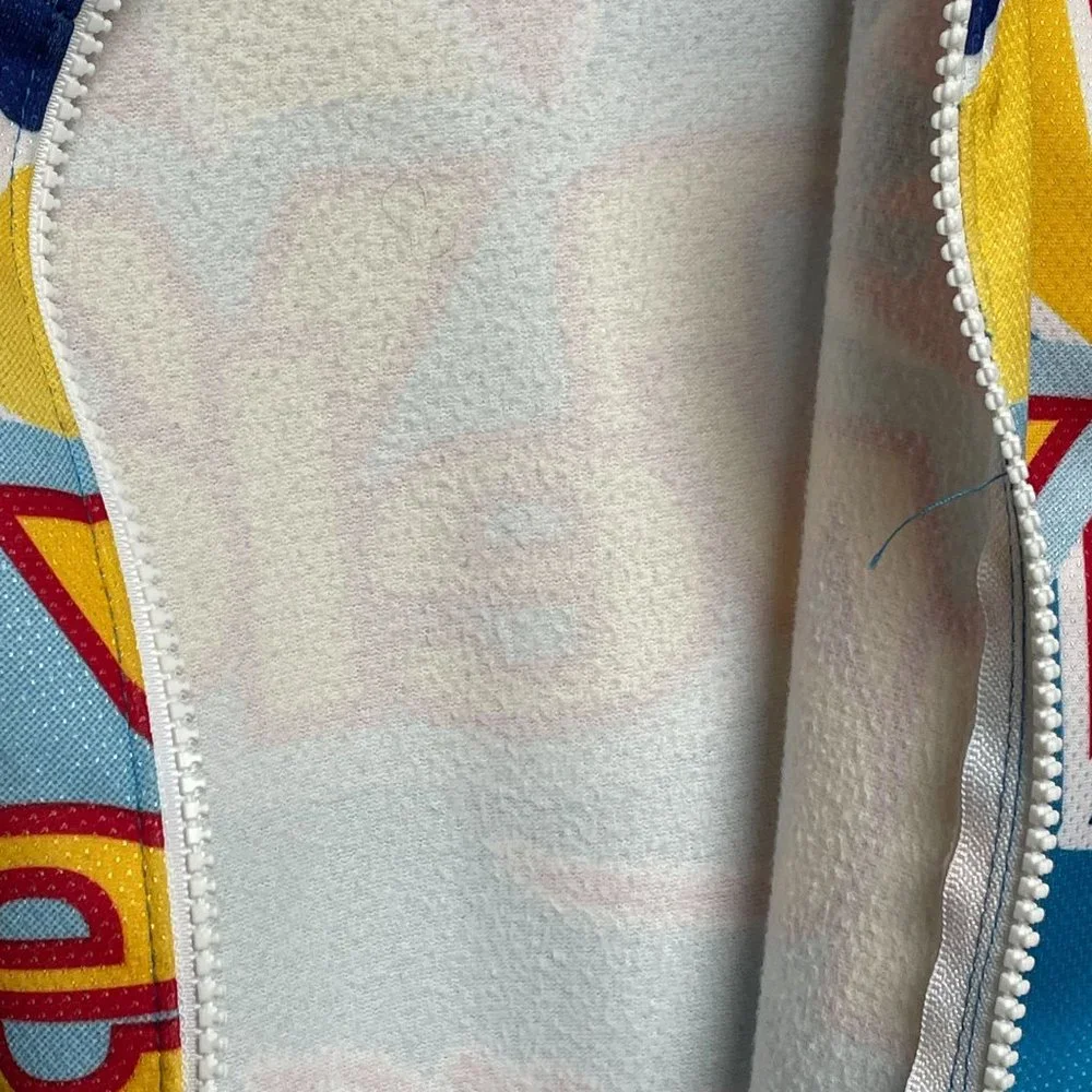 4/$25‎ Voler USA Windtex Cycling Team Vest Jersey Jacket Full Zipper Size Large - Picture 7 of 14